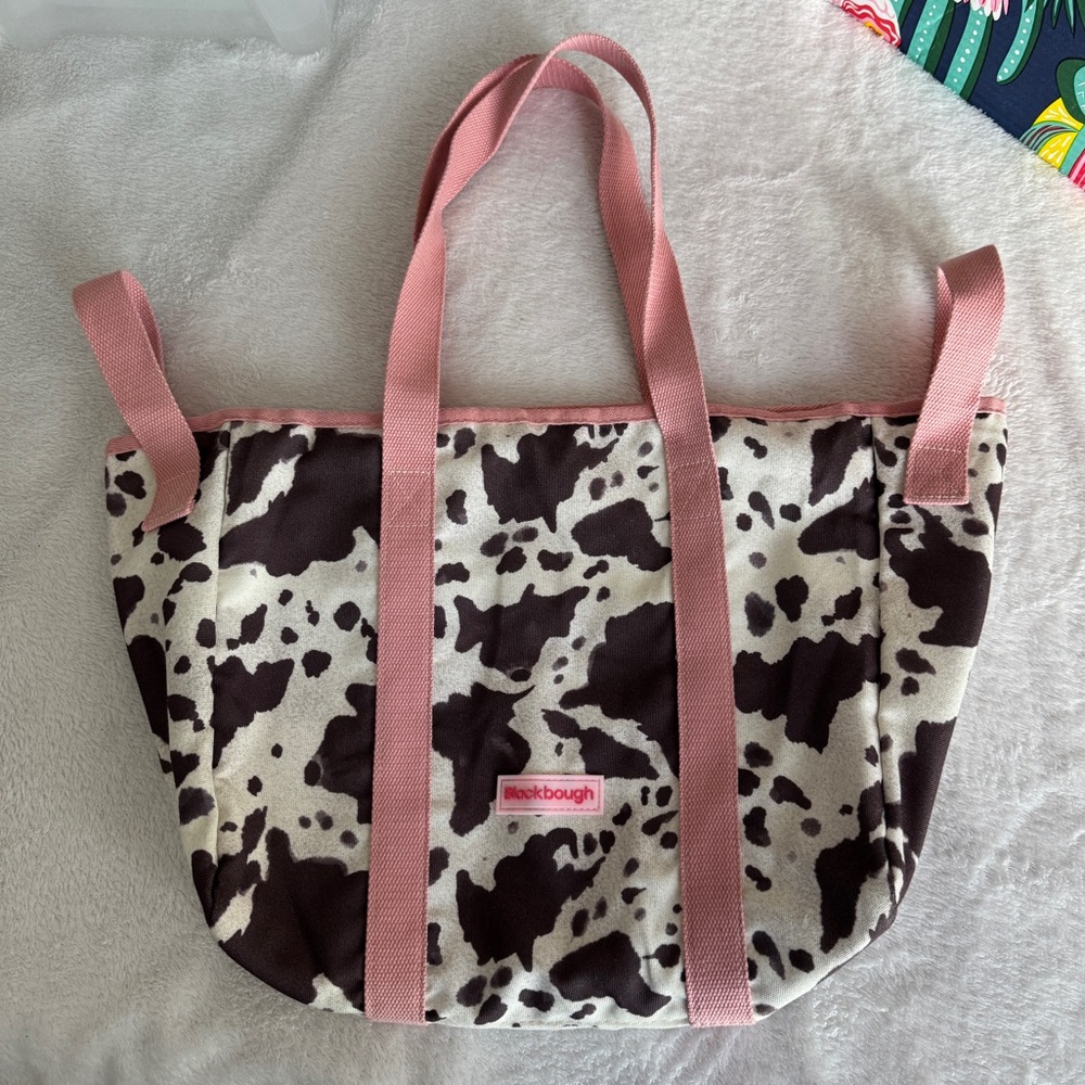 Blackbough Swim Cow Print Tote Bag